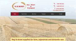 Desktop Screenshot of hay-straw.co.uk